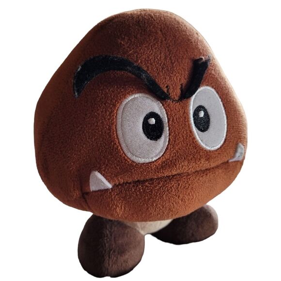 Super Mario Goomba plush Nintendo 5" #12 Nintendo Little Buddy Plush - Picture 2 of 8